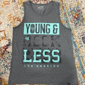 3/$15 Young & Reckless Tank Top sz Medium